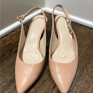 Cole Haan Women's Nude Slingback Heels